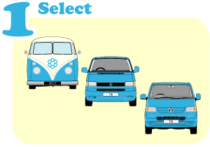 Step 1 Select